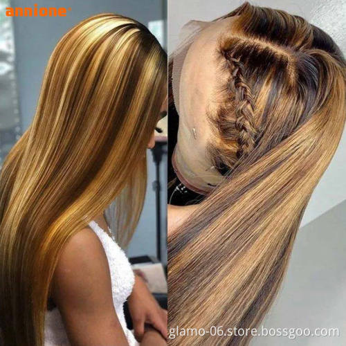 150% Density Deep T Shape Middle Part HD Lace Frontal Human Hair Wigs Pre Plucked 13X4  Brazilian Virgin Remy Hair Lace Wigs